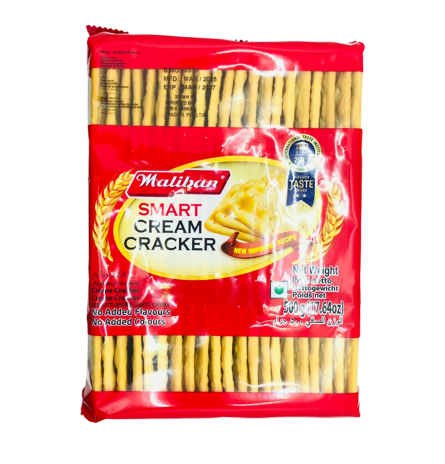 Maliban Cream Cracker 500g